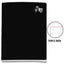 Cuaderno Triple Raya Deluxe Loro A4 Negro 80 Hojas