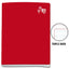 Cuaderno Triple Raya Deluxe Loro A4 Rojo 80 Hojas