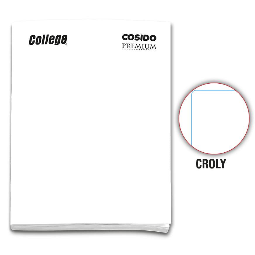 Cuaderno Decroly Deluxe College Cosido Blanco 80 Hojas Imagen principal del producto