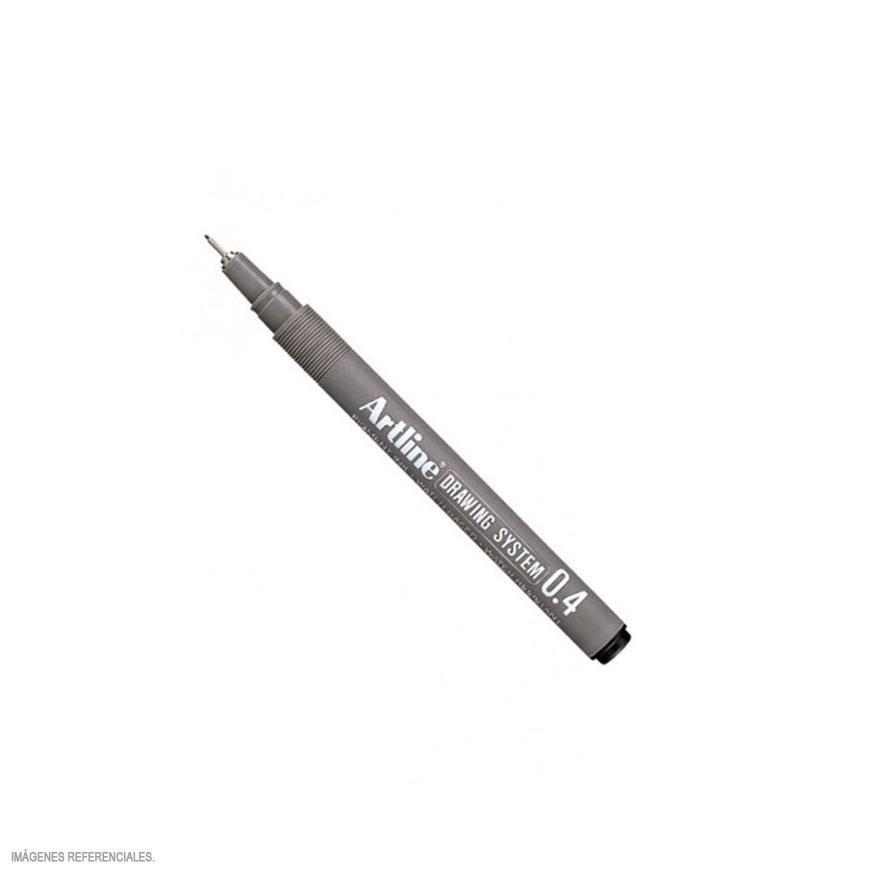 Estilografo Artline Negro Punta 0.4
