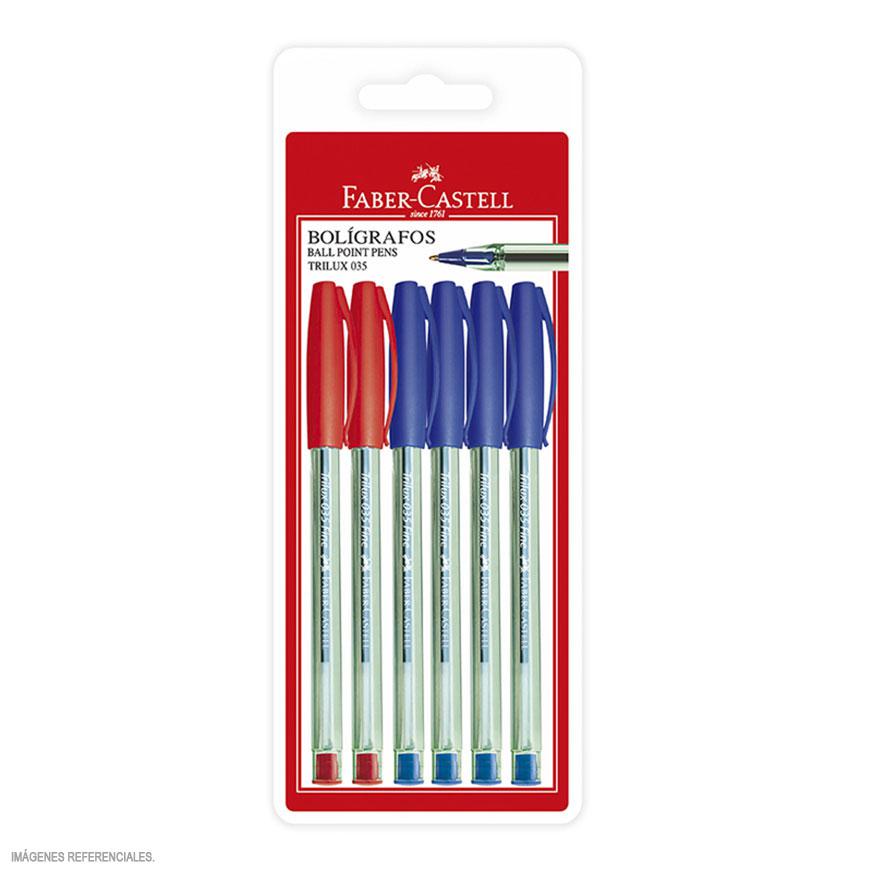 BolÃ­grafo Faber Castell 035 X 6 Und