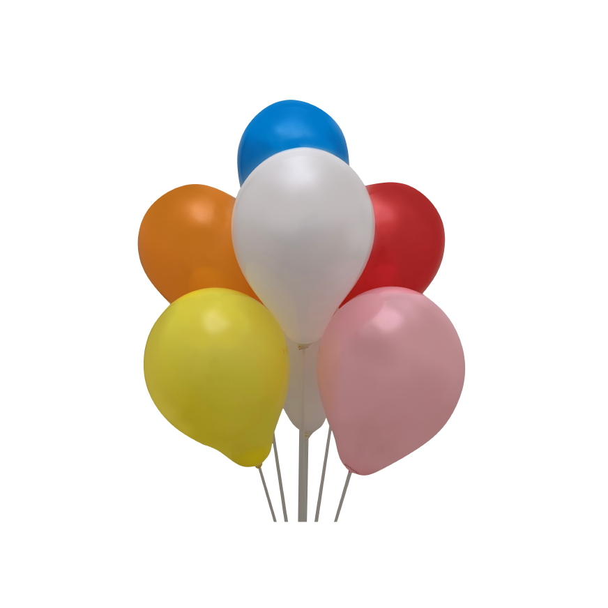 Globos N 9 Colores Pastel Surtido Bolsa X 100 Und