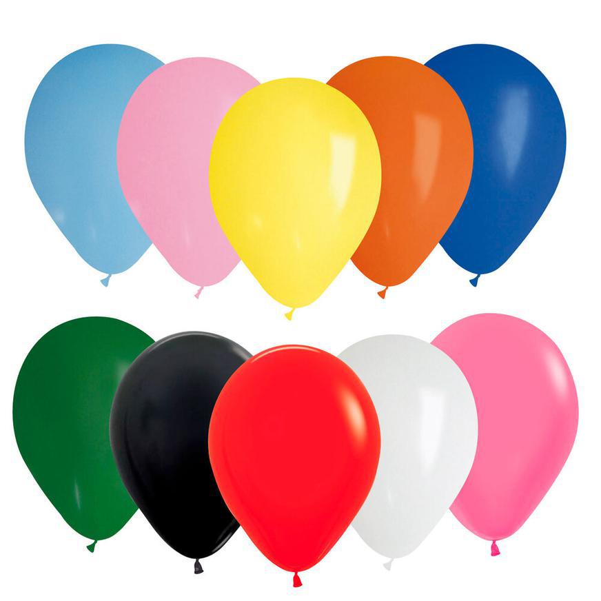 Globos N 9 Colores Surtidos Bolsa X 12 Und Imagen principal del producto