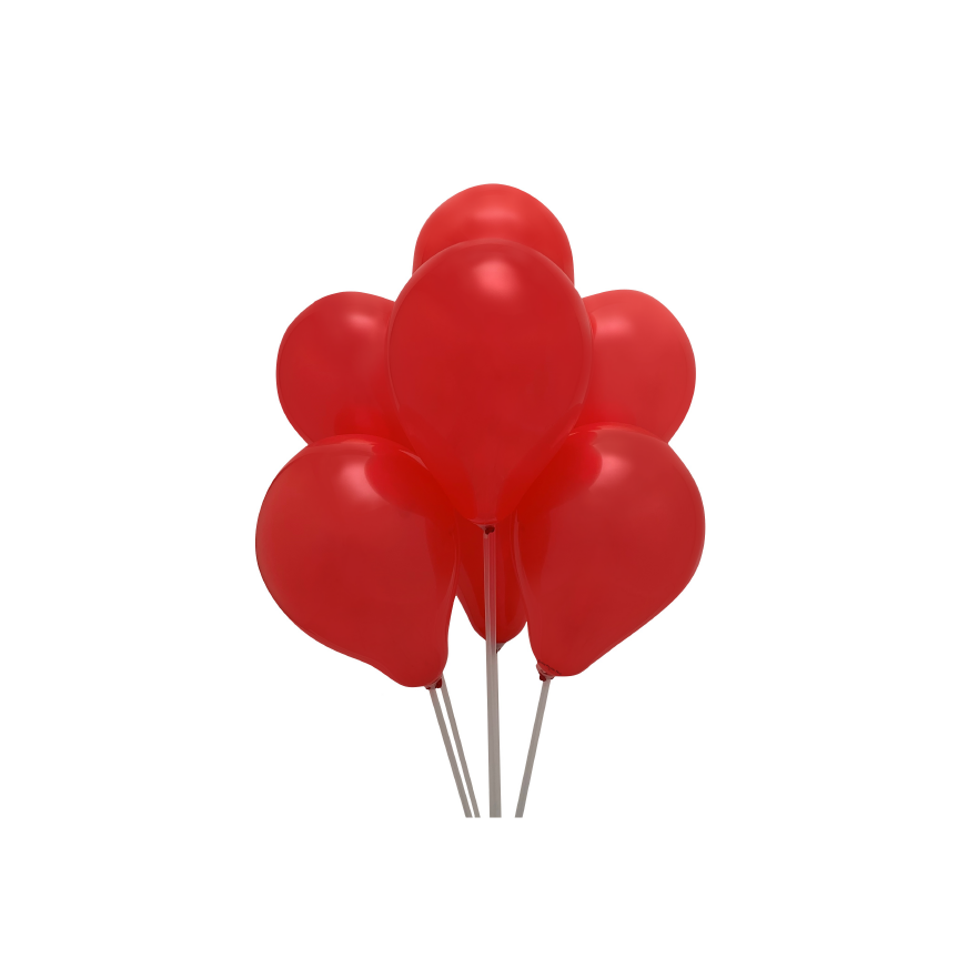 Globos N 9 Rojo Pastel Bolsa X 100 Und Imagen principal del producto