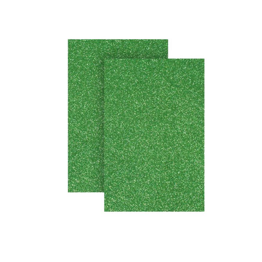 Microporoso Escarchado A4 Verde Manzana X 10 Und