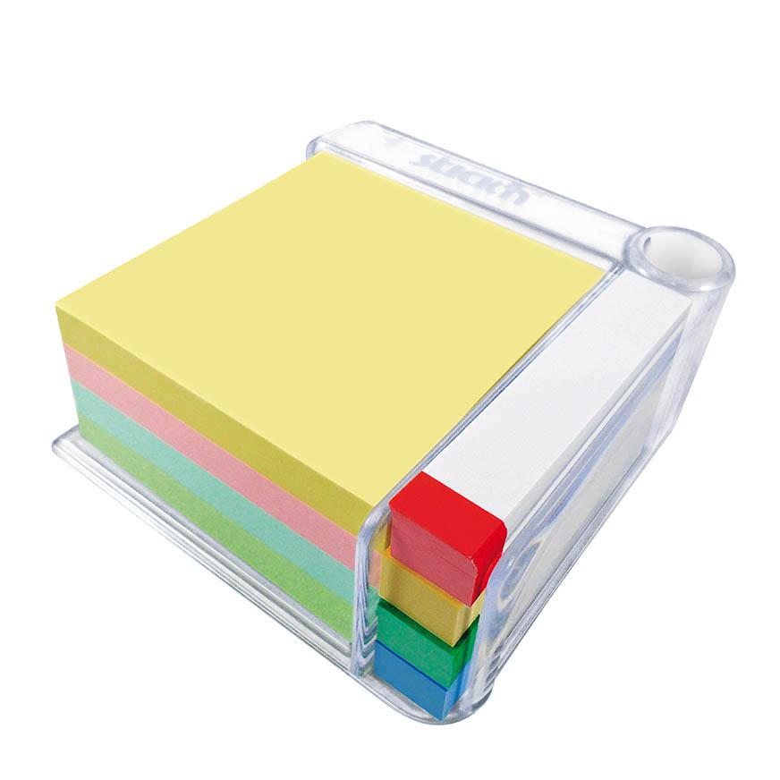Notas Adhesivas StickN Notes 76 X 76 Mm Colores Pastel 400 Hojas Dispensador