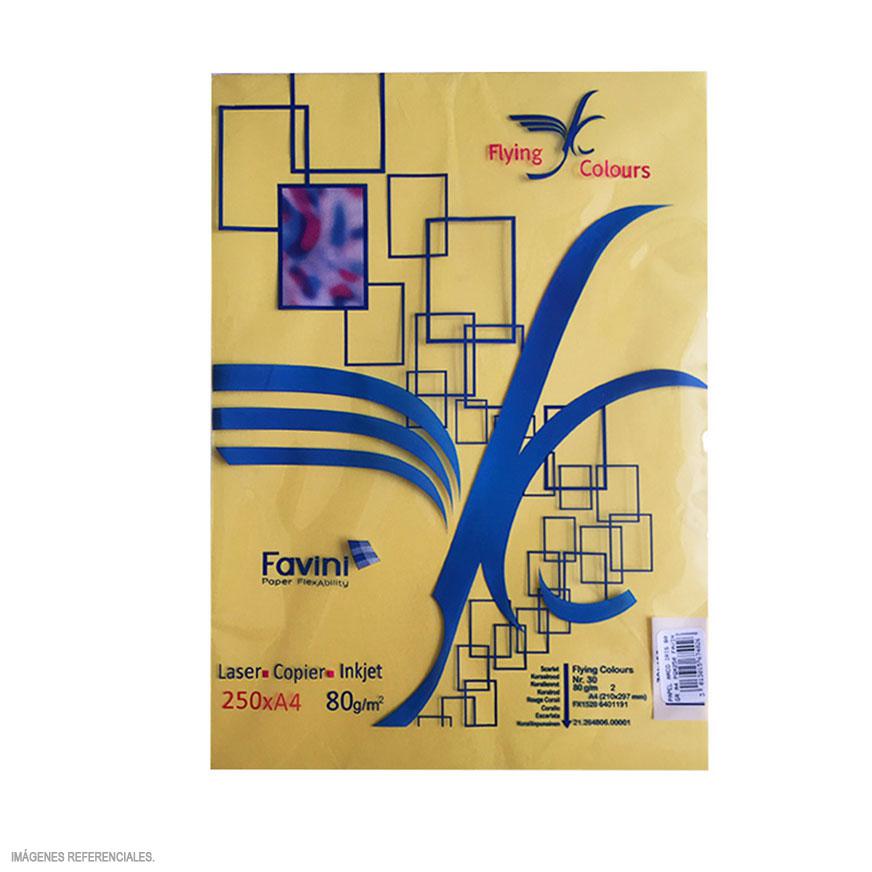 Papel Arco Iris A4 80 G Colores Surtidos X 250 Hojas