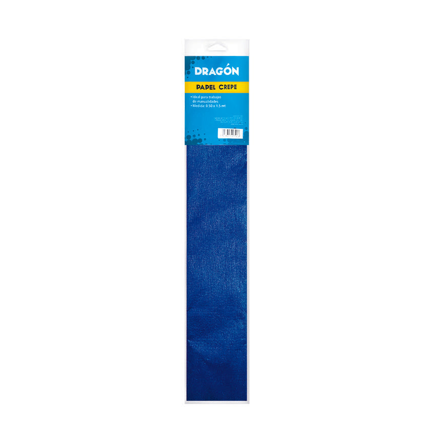 Papel CrepÃƒÂ© Azul MetÃƒÂ¡lico X 1 Und Imagen principal del producto