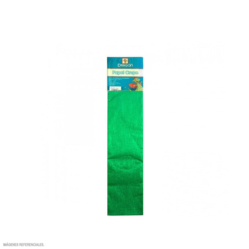 Papel CrepÃƒÂ© Verde MetÃƒÂ¡lico X 1 Und