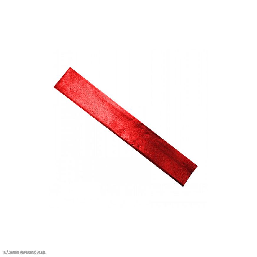 Papel CrepÃƒÂ© Rojo MetÃƒÂ¡lico X 1 Und