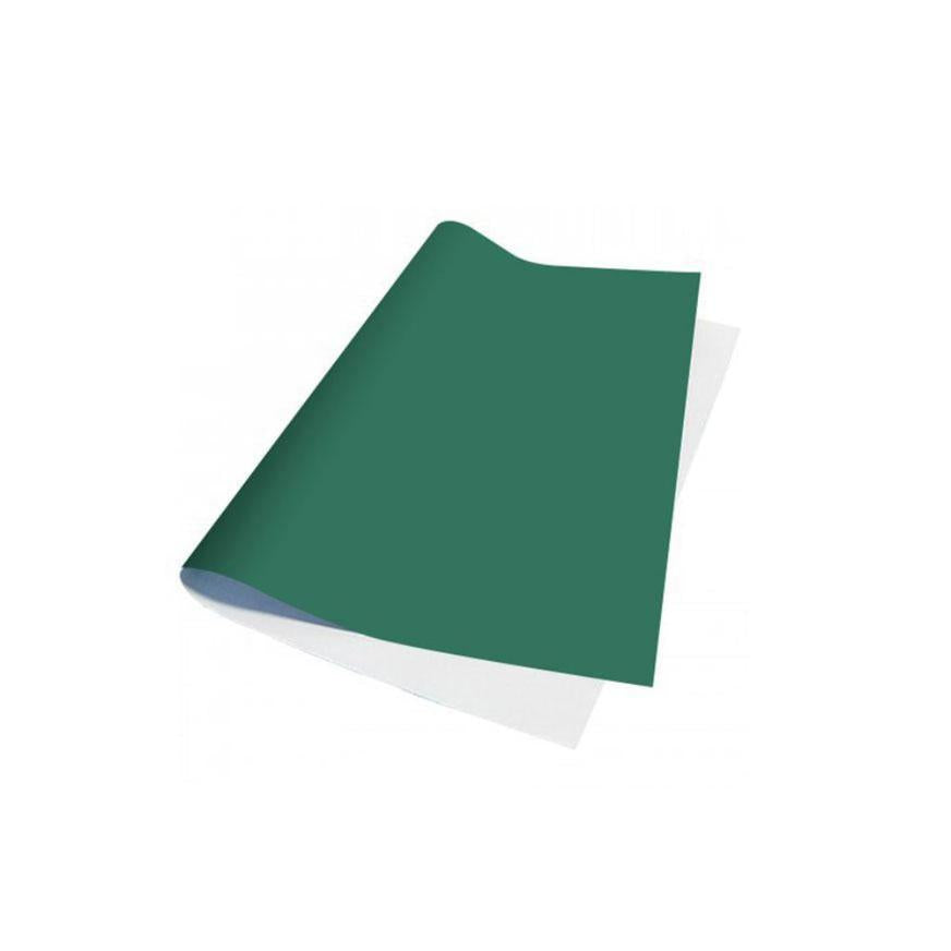 Papel Lustre Verde Oscuro Rollo X 3 Und