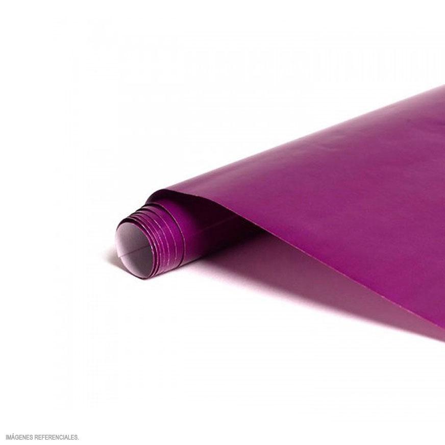 Papel Lustre Morado Rollo X 3 Und Imagen principal del producto
