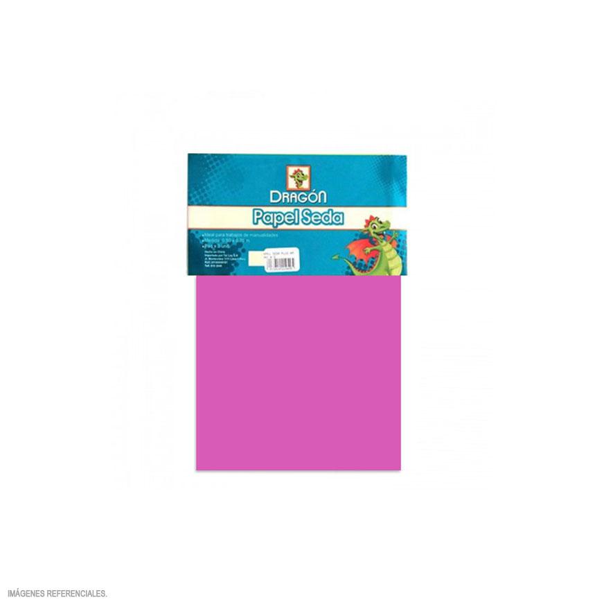 Papel Seda Fucsia X 3 Und