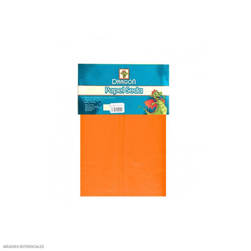 Papel Seda Naranja X 3 Und Imagen principal del producto