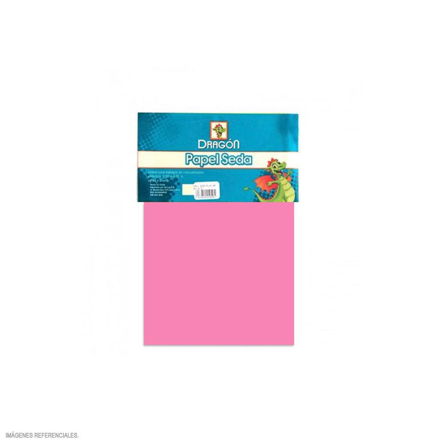 Papel Seda Rosado X 3 Und