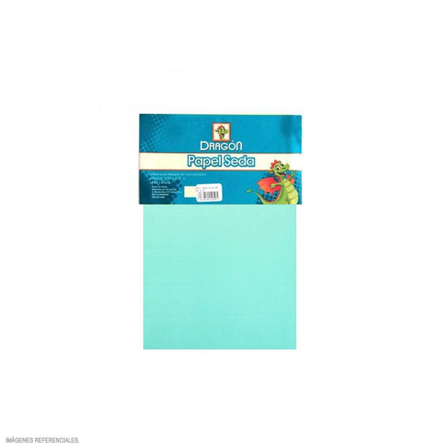 Papel Seda Turquesa X 3 Und