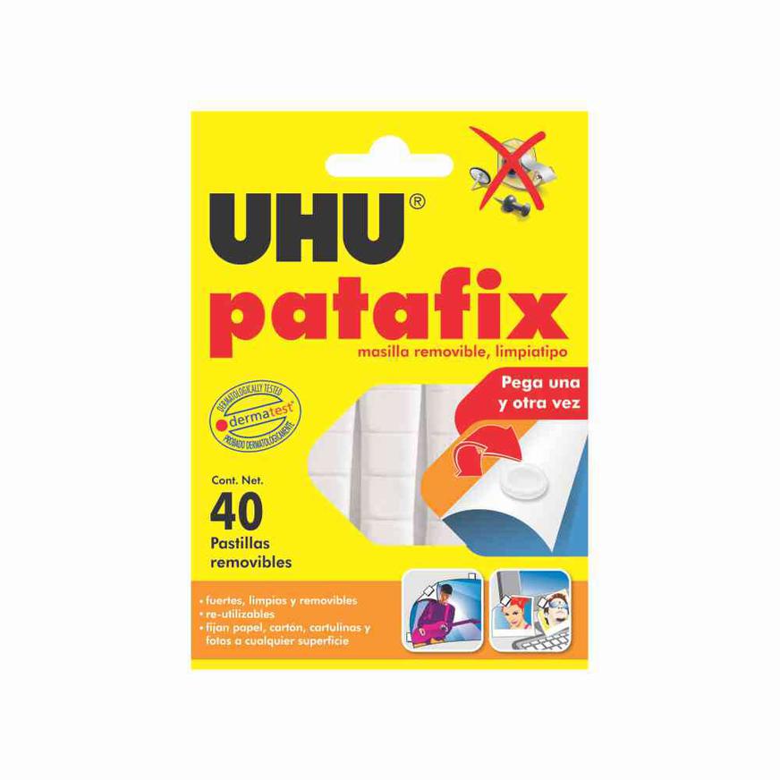 Pegamento Uhu Patafix Masilla X 40 Pastillas Imagen principal del producto