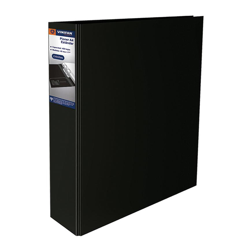 Pioner Escolar Vinifan A4 2 Anillos 25Mm Negro Imagen principal del producto