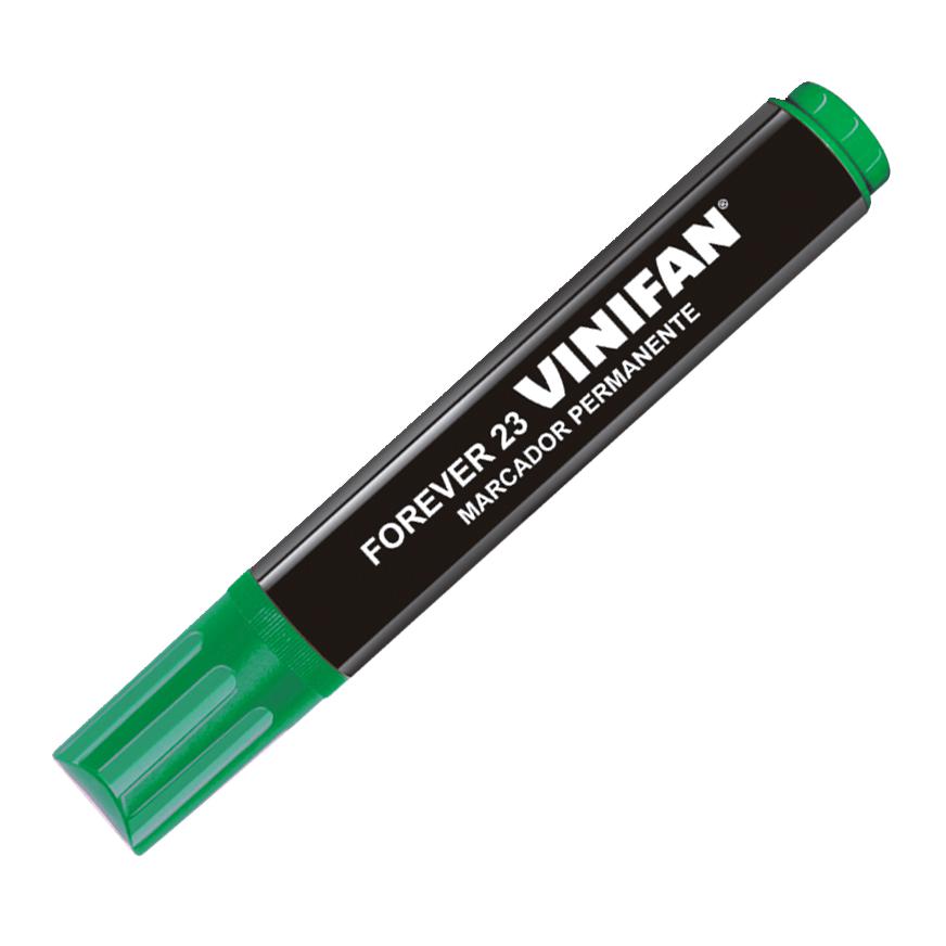 PlumÃ³n Indeleble Grueso Vinifan 23 Punta Gruesa Verde Imagen principal del producto