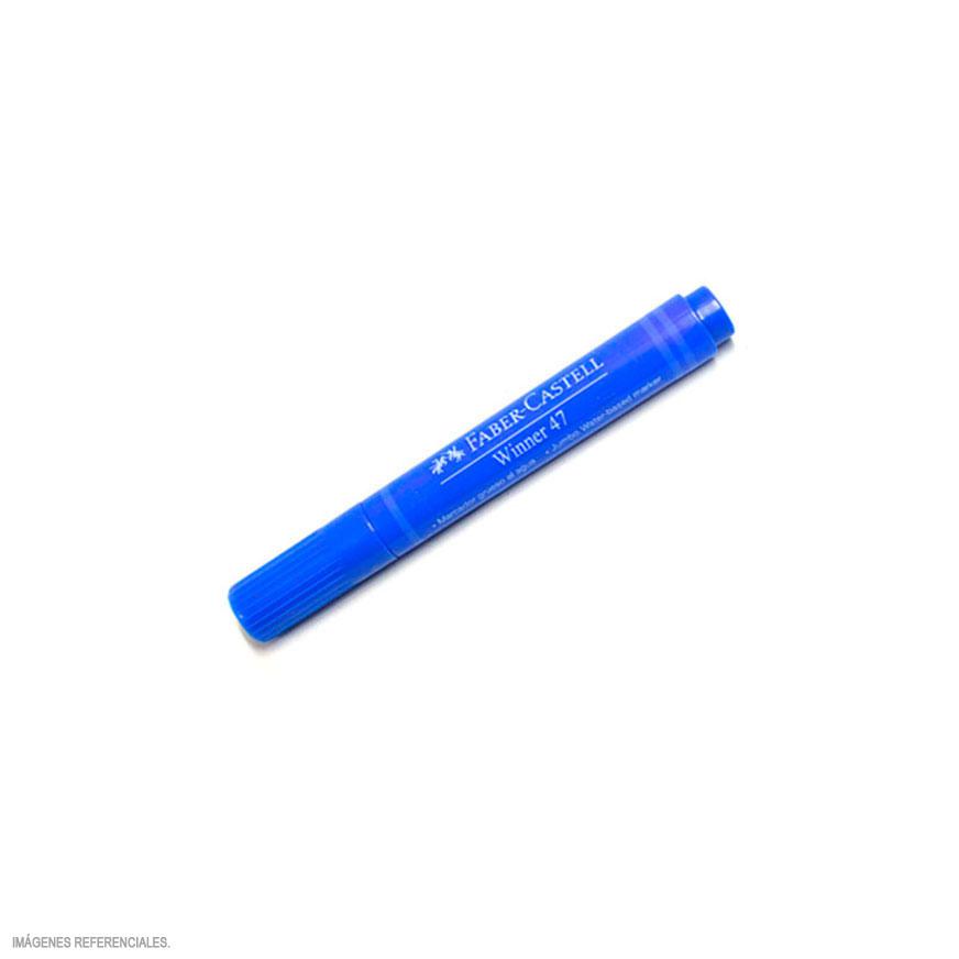 PlumÃƒÂ³n Jumbo Faber Castell Winner 47 Azul X 1 Und