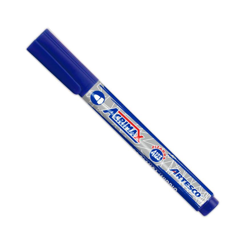 PlumÃƒÂ³n Para Pizarra Artesco Acrimax 123 Azul Imagen principal del producto