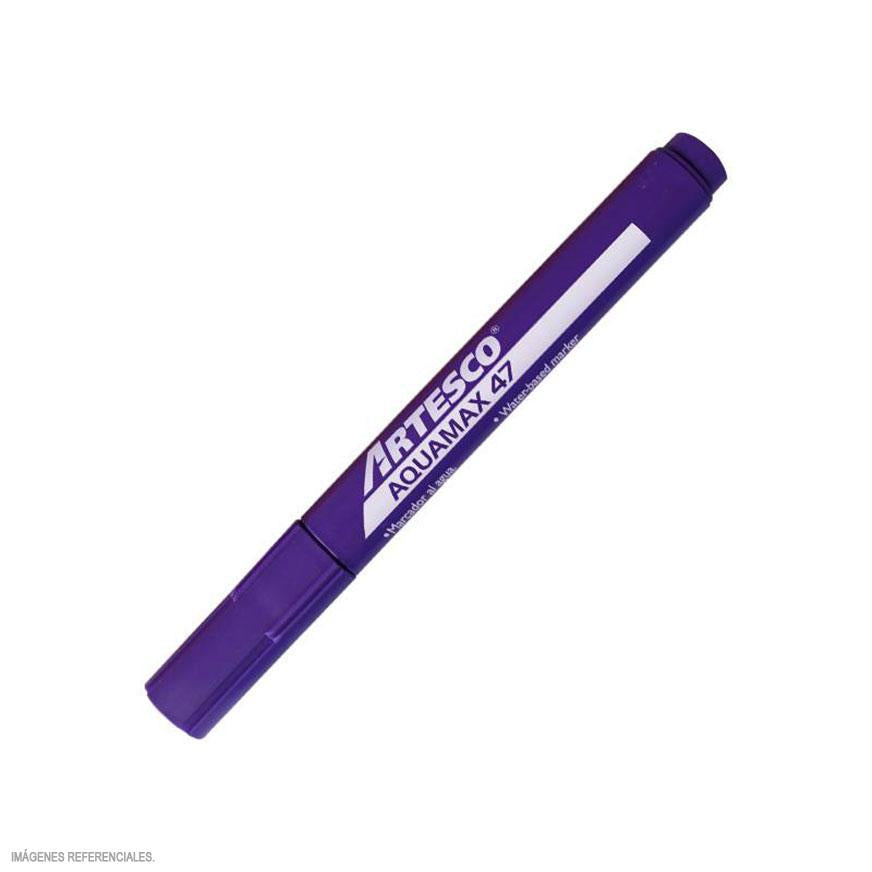 PlumÃƒÂ³n Grueso Artesco Aquamax 47 Morado X 1 Und Imagen principal del producto