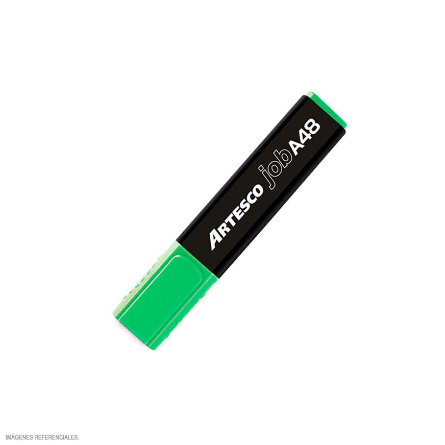 Resaltador Artesco Job A48 Verde X 1 Und Imagen principal del producto