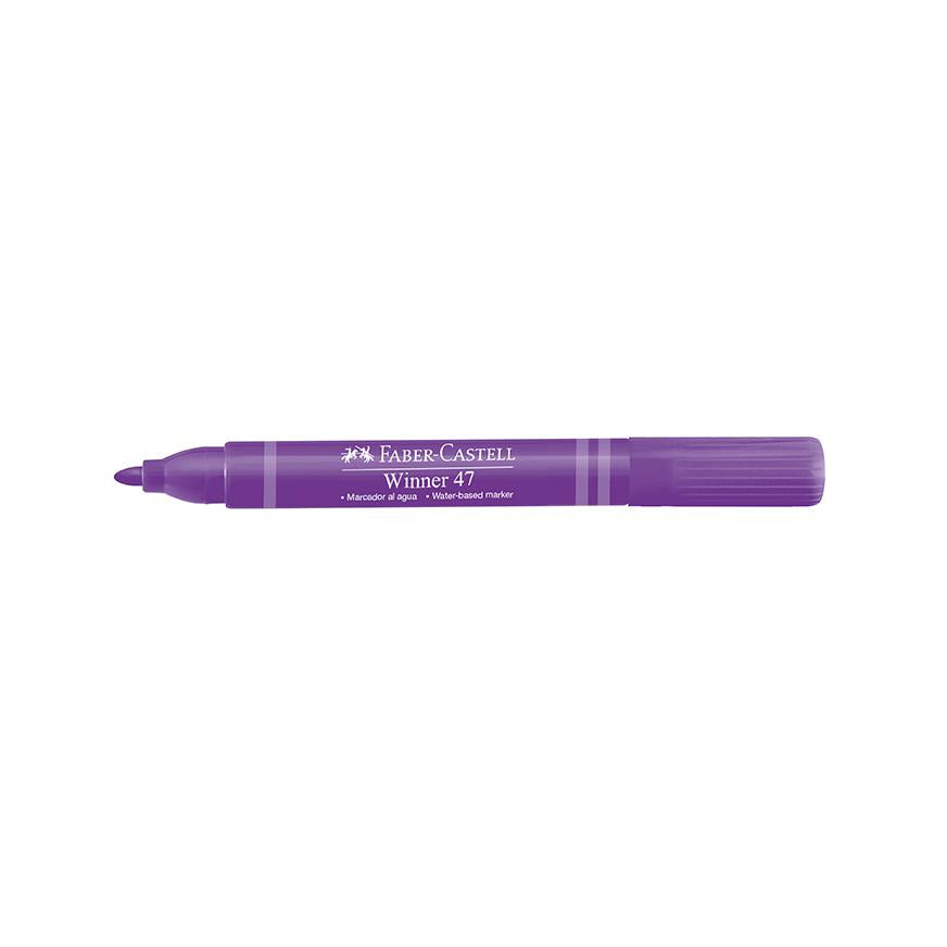 PlumÃƒÂ³n Jumbo Faber Castell Winner 47 Violeta X 1 Und