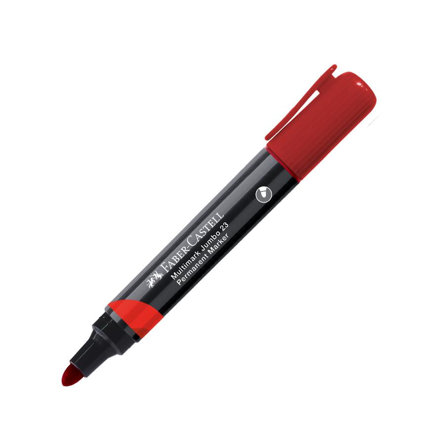 PlumÃƒÂ³n Indeleble Jumbo Faber Castell 23 Rojo