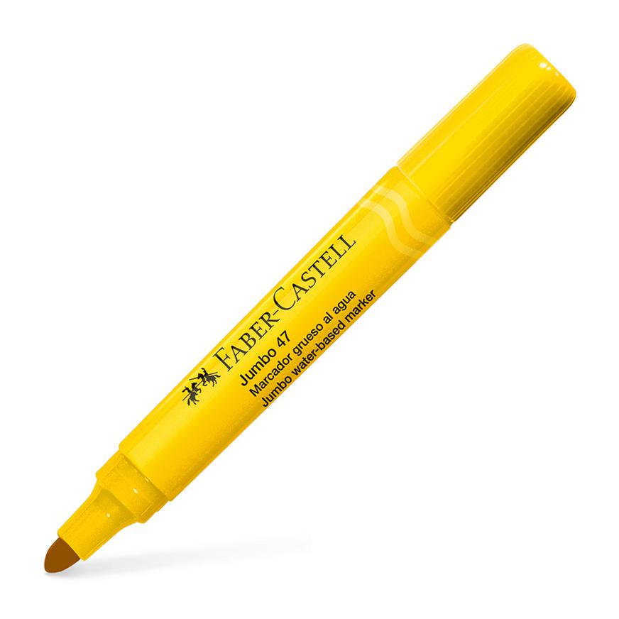 PlumÃƒÂ³n Jumbo Faber Castell 47 Amarillo X 1 Und Imagen principal del producto