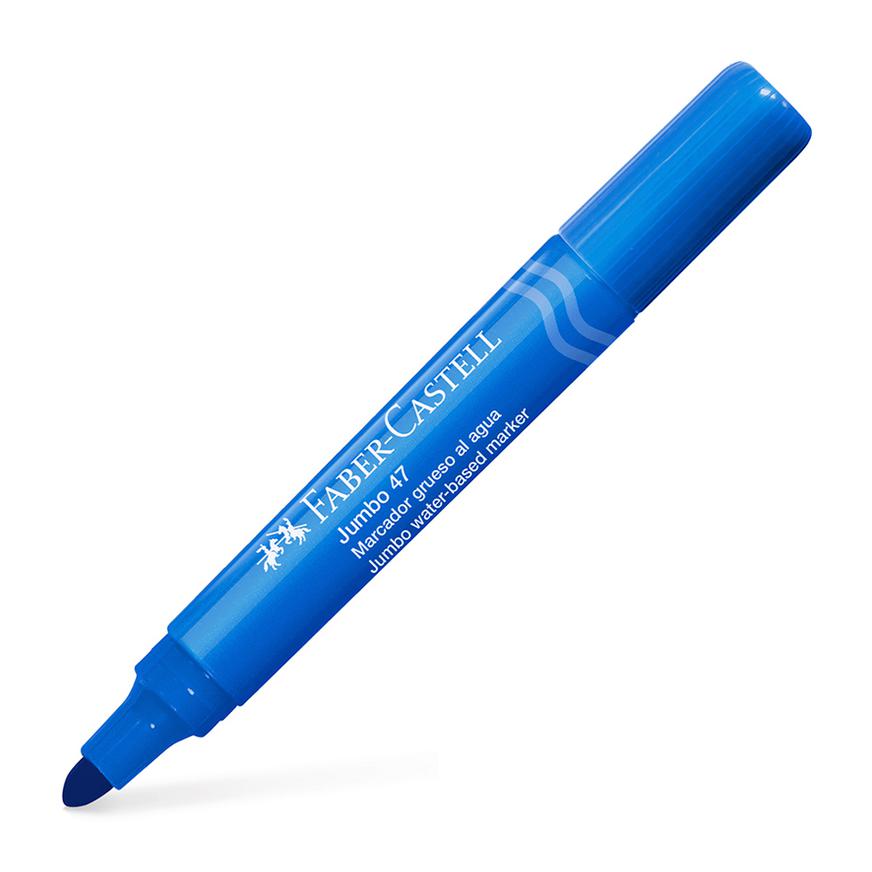 PlumÃƒÂ³n Jumbo Faber Castell 47 Azul X 1 Und