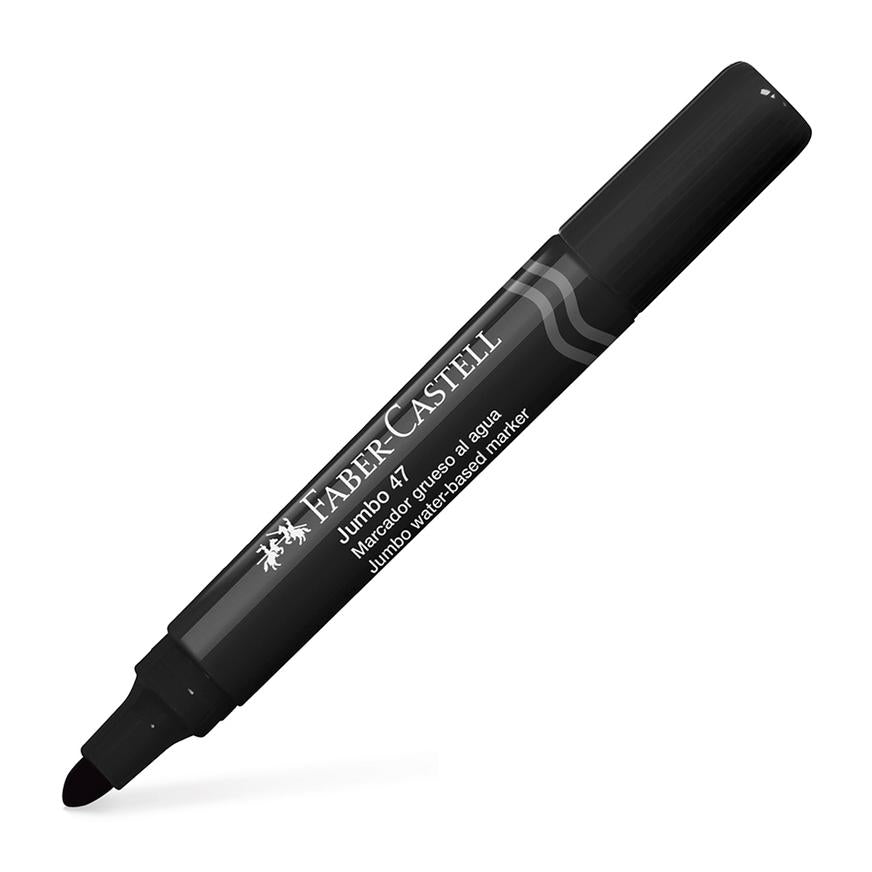 PlumÃƒÂ³n Jumbo Faber Castell 47 Negro X 1 Und Imagen principal del producto