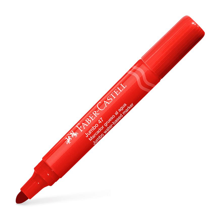 PlumÃƒÂ³n Jumbo Faber Castell 47 Rojo X 1 Und