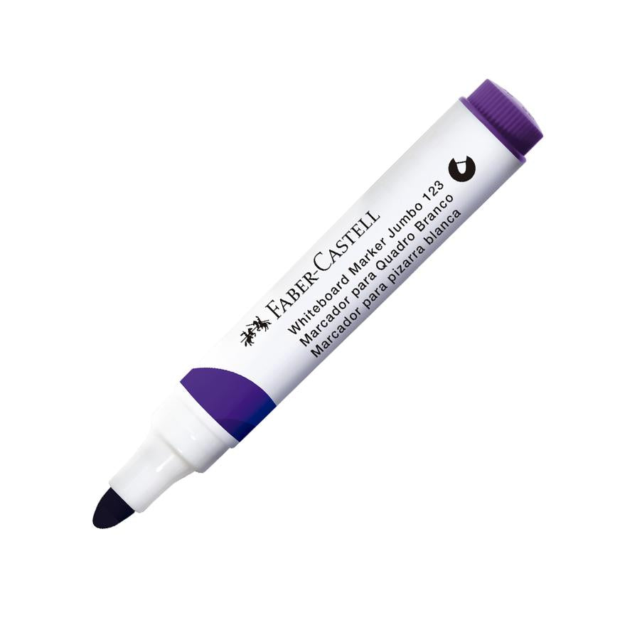 PlumÃƒÂ³n Para Pizarra Faber Castell 123 Punta Gruesa Morado Imagen principal del producto