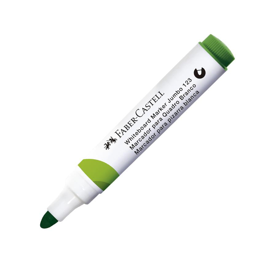 PlumÃƒÂ³n Para Pizarra Faber Castell 123 Punta Gruesa Verde LimÃƒÂ³n Imagen principal del producto