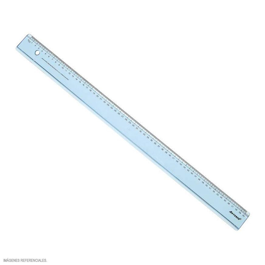 Regla Artesco 60 Cm Cristal