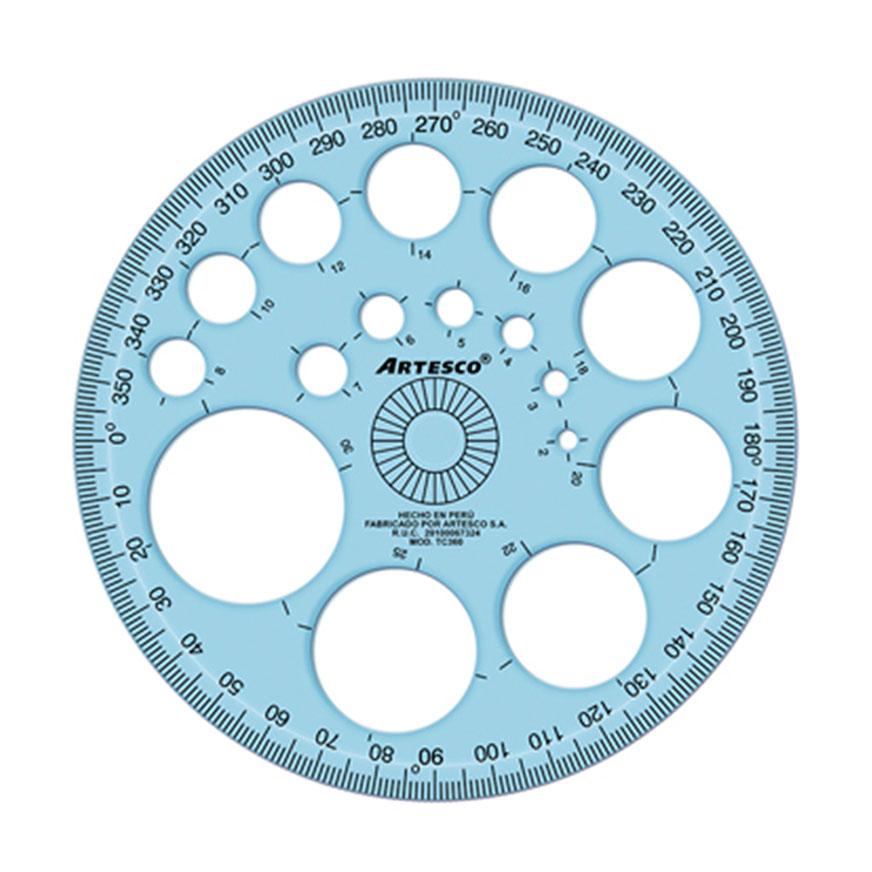 Regla Para CÃ­rculos Artesco Imagen principal del producto