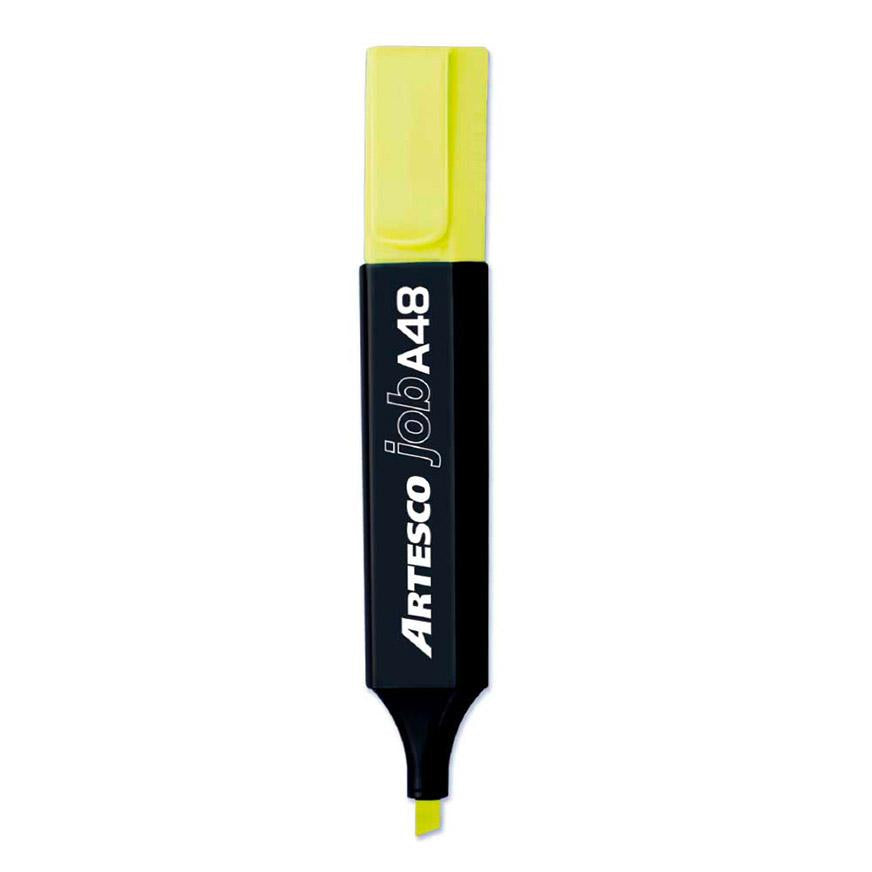Resaltador Artesco Job A48 Amarillo X 1 Und Imagen principal del producto