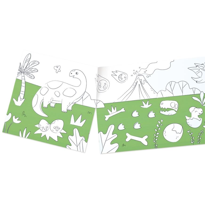 Rollo Papel Hape Dinosaurio Con Marcadores Imagen principal del producto