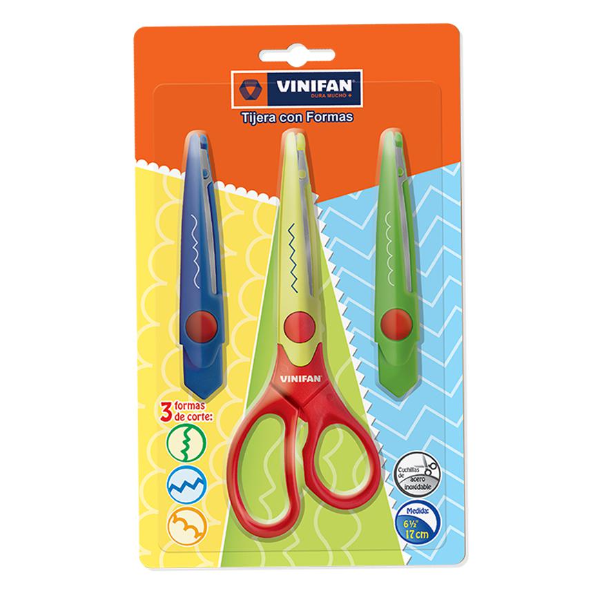 Tijera De Formas 3 En 1 Vinifan 6.3