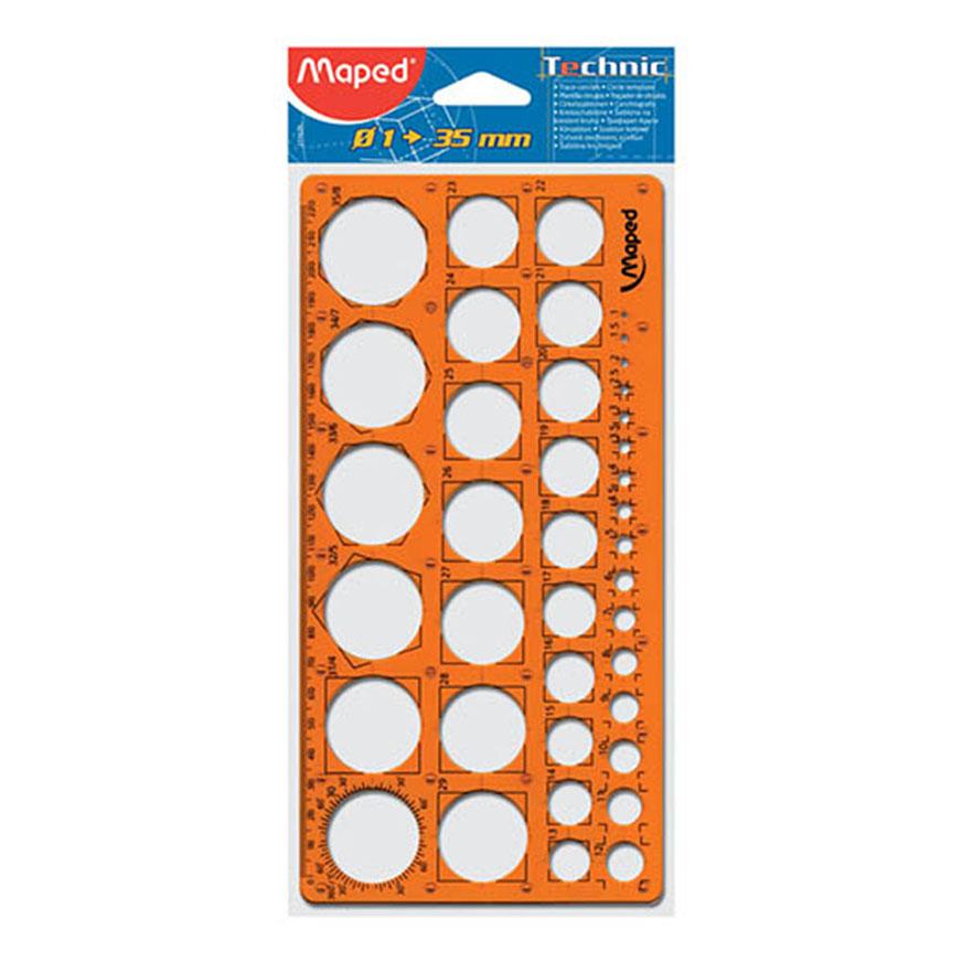 Regla Maped Trazador De CÃ­rculos 35 Mm